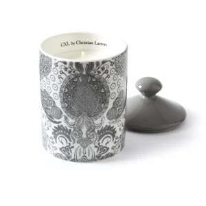 Bougie parfumée en pot de porcelaine - Arles Gris - Cèdre blanc - durée de combustion 65h - 315 g*CXLbyChristianLacroix Hot