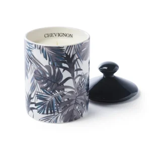 Bougie parfumée en pot de porcelaine Jungle - Bleu - Jasmin u0026 Ylang - 315 g*Chevignon Sale
