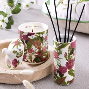Bougie parfumée en pot de porcelaine - Garden Fuchsia - Jasmin u0026 Ylang - durée de combustion 65h - 315 g*CXLbyChristianLacroix Hot