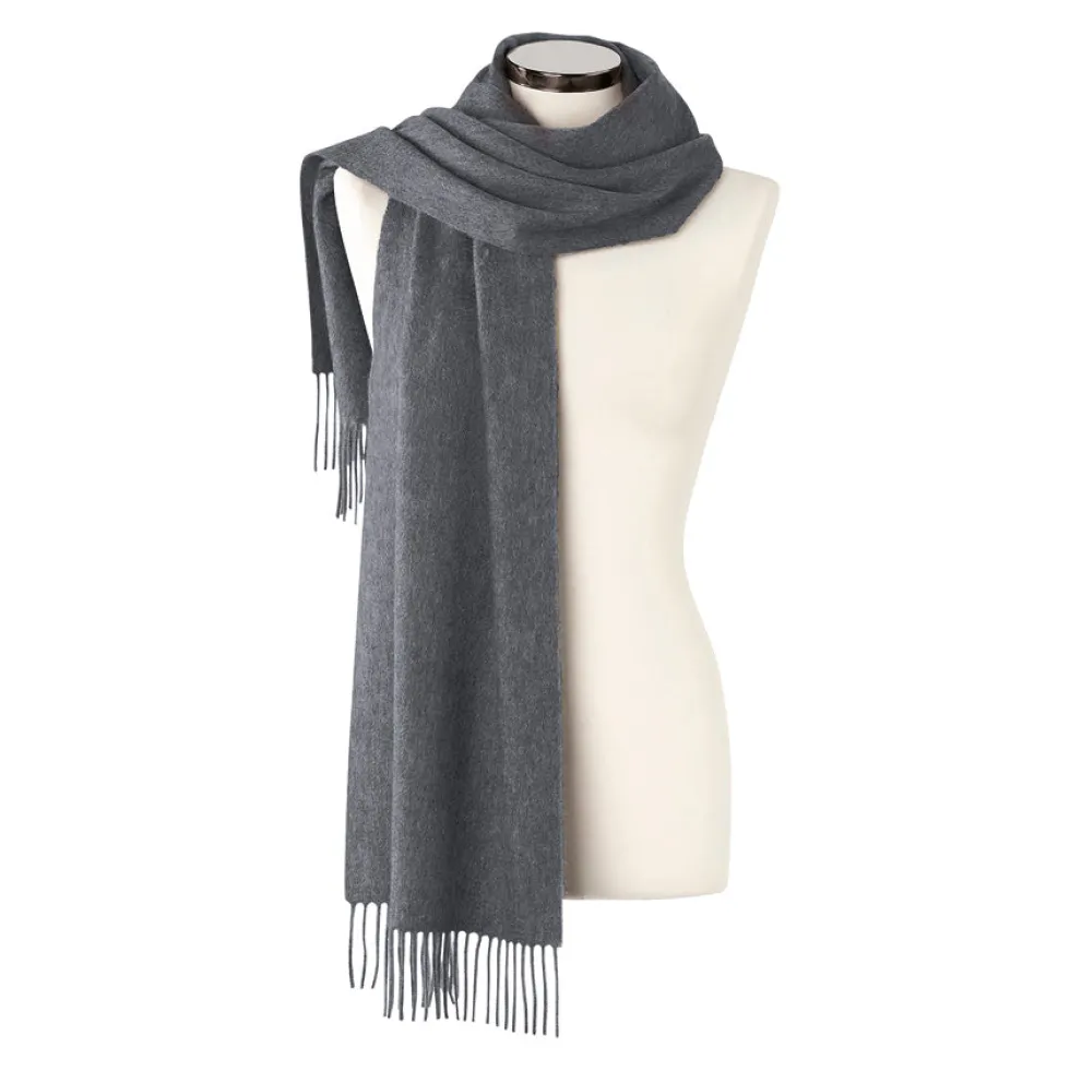 charpe_cachemire__gris_4.webp Écharpe cachemire - Gris*CXLbyChristianLacroix Fashion