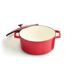 Cocotte en fonte ronde - 25 cm*Brandt Clearance