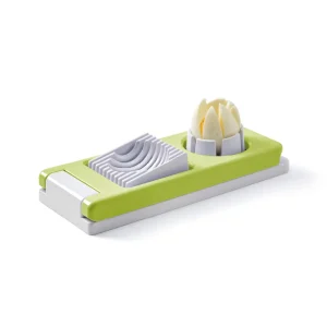 Coupe œuf manuel – vert/gris – 21 cm*Brandt Outlet