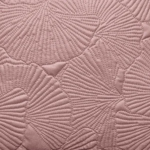 Coussin fleur embossé - Vieux rose*Cacharel Fashion