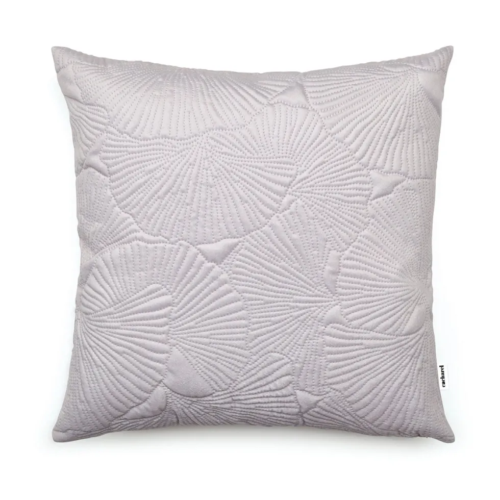 coussin_fleur_emboss__tau_0.webp Coussin fleur embossé - Taupe*Cacharel Clearance