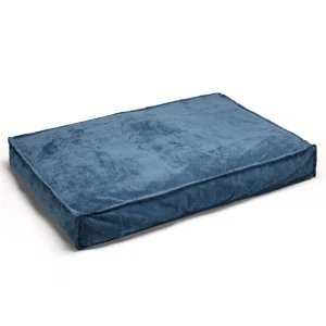 Coussin pour chien velours côtelé - Bleu*Rodier Discount