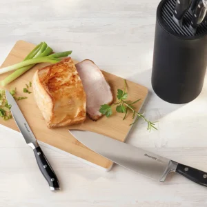Couteau de chef riveté en acier inoxydable*Brandt Discount