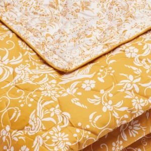 Couverture bébé - Birds jaune*Cacharel New