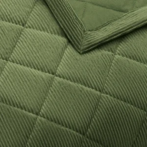 Couvre-lit corduroy - Vert*Chevignon Outlet