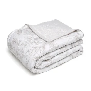 Couvre-lit XL Colibri floral Taupe - 220 x 250 cm*Maison Héritage Sale
