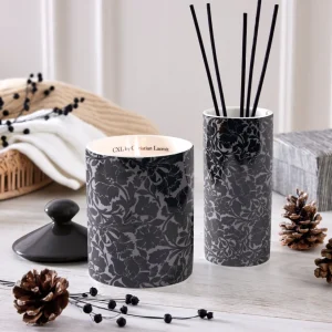 Diffuseur en porcelaine - Arabesque Noir - Cèdre blanc - 100 ml*CXLbyChristianLacroix Hot