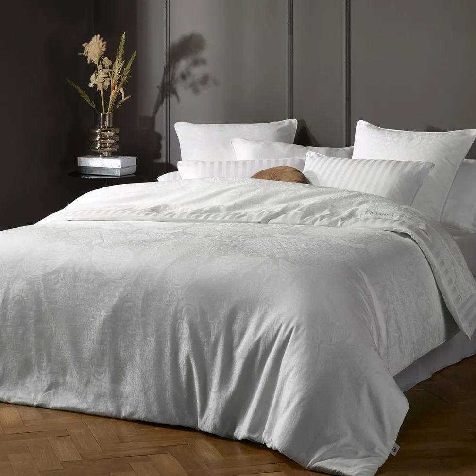 drap_plat__personnes__jac_2.webp DRAP PLAT 2 personnes - Jacquard Arles Blanc*CXLbyChristianLacroix Best