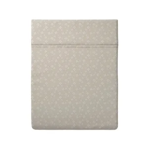 Drap plat bébé satin de coton - Mirabelle Taupe*Ines by Ines de la Fressange Fashion