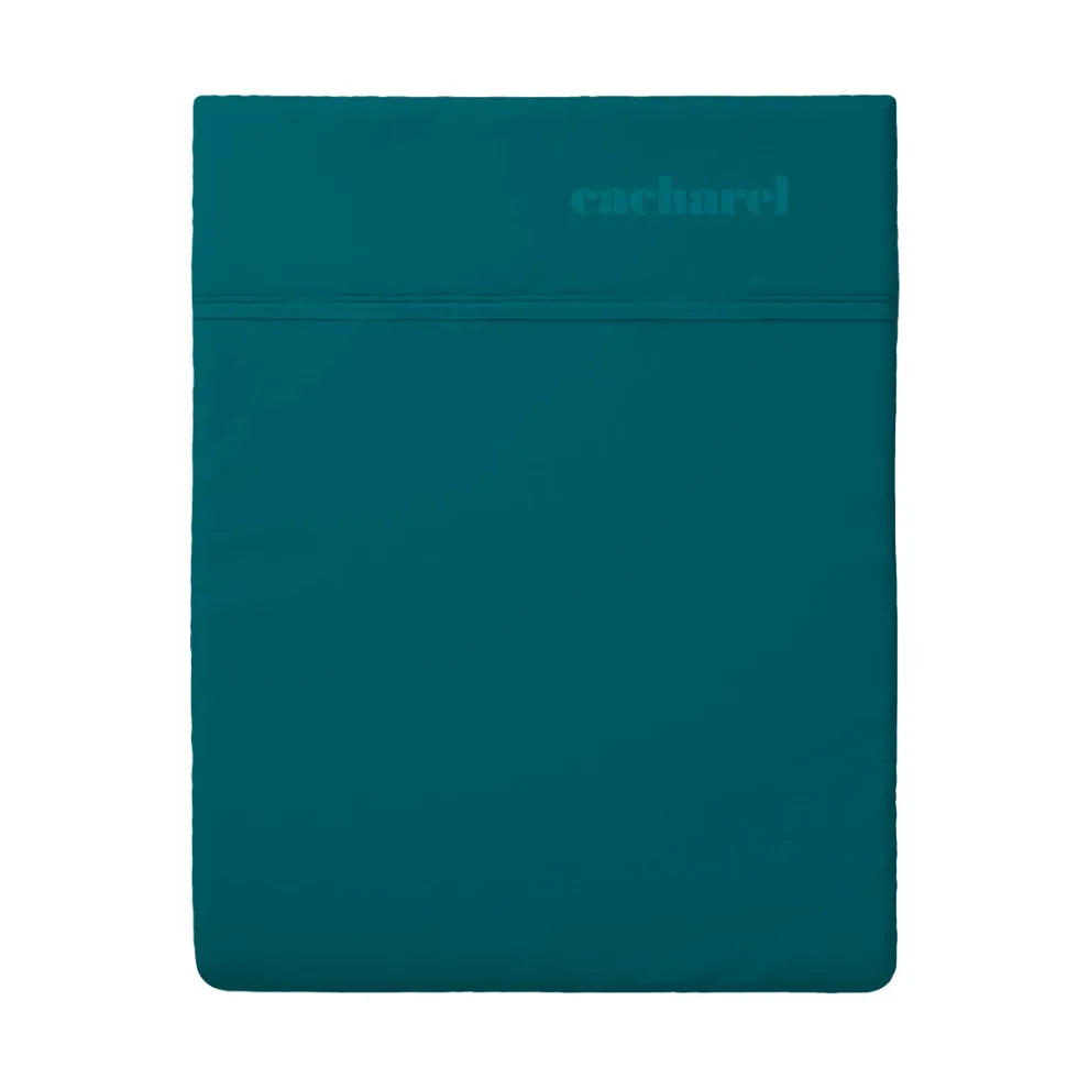 drap_plat_satin_de_coton__0-75.webp Drap plat satin de coton - Uni Vert*Cacharel Discount