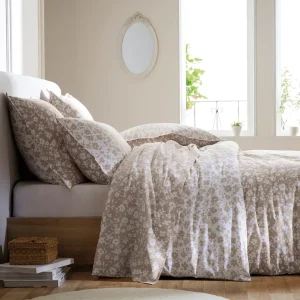 Drap plat satin de coton - Les Yeux de Suzanne Taupe*Ines by Ines de la Fressange Online