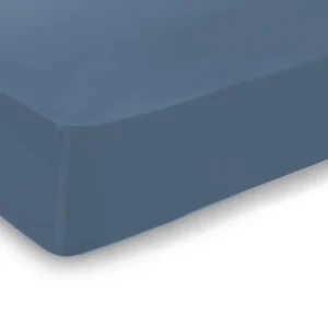 Drap-housse - Bleu foncé*Cacharel Sale