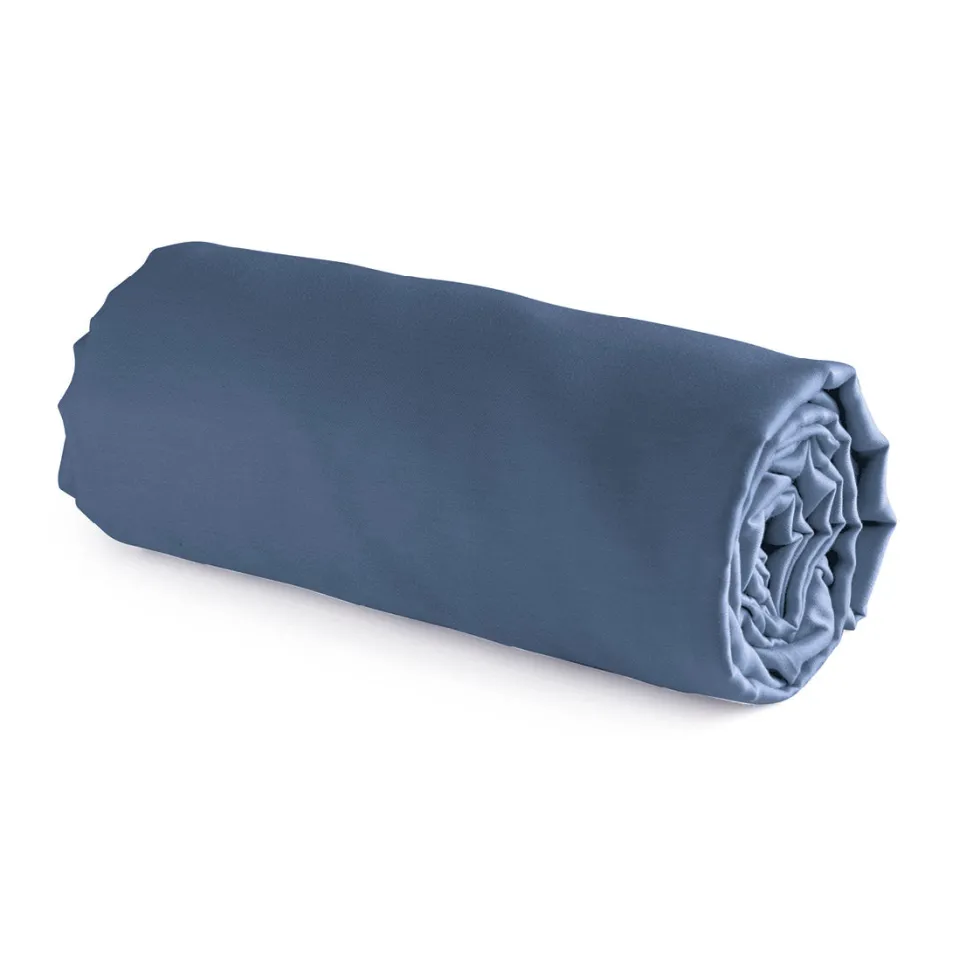 draphousse_coton_lav__ble_0.webp Drap-housse coton lavé - Bleu foncé*Chevignon Best