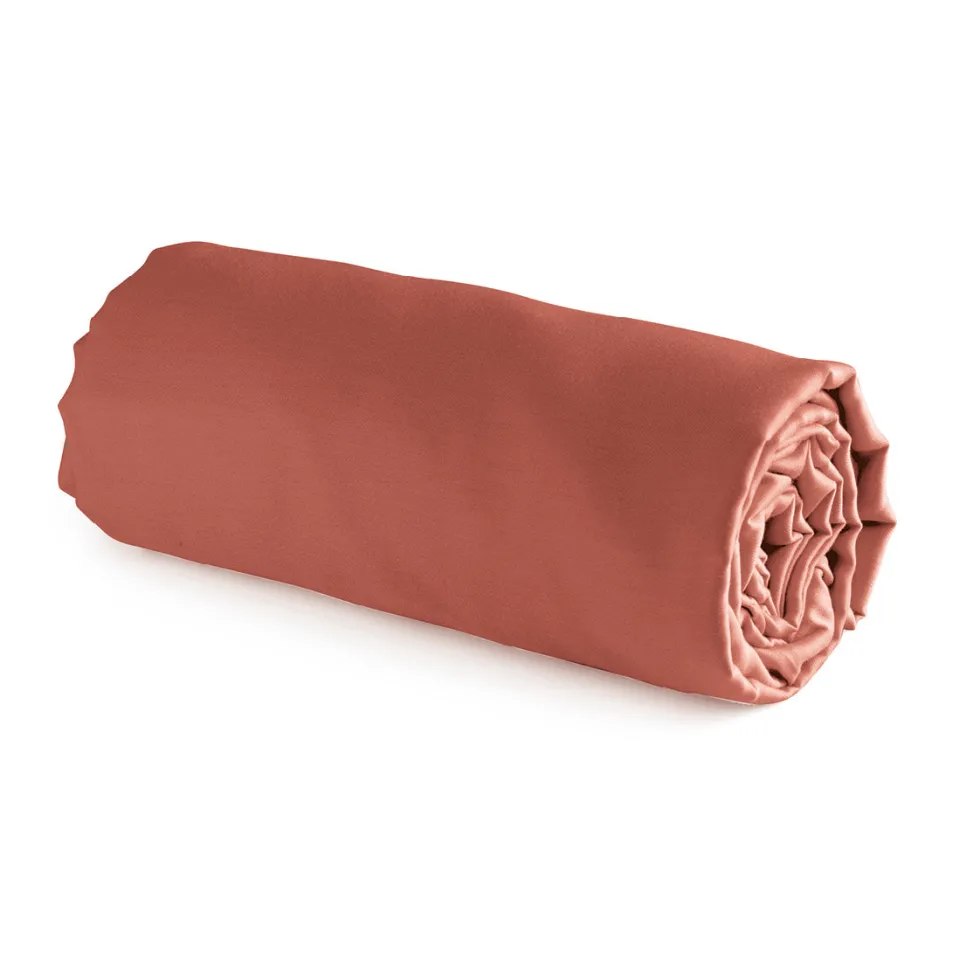 draphousse_coton_lav__ora_0.webp Drap-housse coton lavé - Orange*Chevignon New