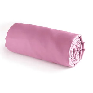 Drap-housse satin de coton - Uni Rose*Chevignon Hot