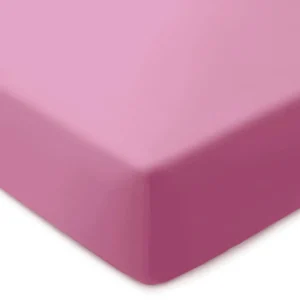 Drap-housse satin de coton - Uni Rose*Chevignon Hot