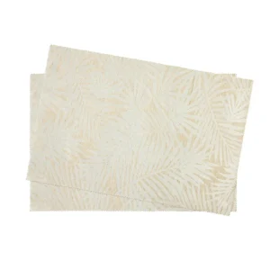 Ensemble de 2 sets de table - Tropic Taupe*Maison Héritage Sale