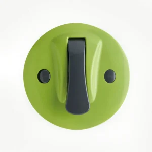 Essoreuse à salade à levier vert/gris avec bouton stop et blocage de sécurité 24 x 13 cm, 4.7L*Brandt Fashion