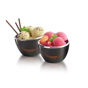 FROSTY CUPS - Pour vos aliments froids ou congelés - CHOCOLATE BROWN*Sanodegusto Best