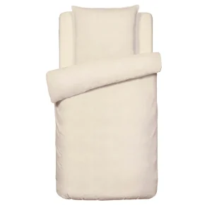 Housse de couette + taie gaze de coton - Uni Taupe*Rodier Clearance