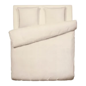 Housse de couette + taie(s) d'oreiller gaze de coton - Uni Taupe*Ines by Ines de la Fressange Clearance