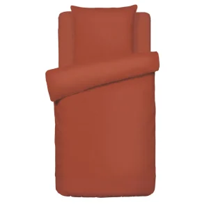 Housse de couette coton lavé - Orange*Chevignon Online