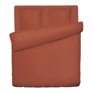 Housse de couette coton lavé - Orange*Chevignon Online