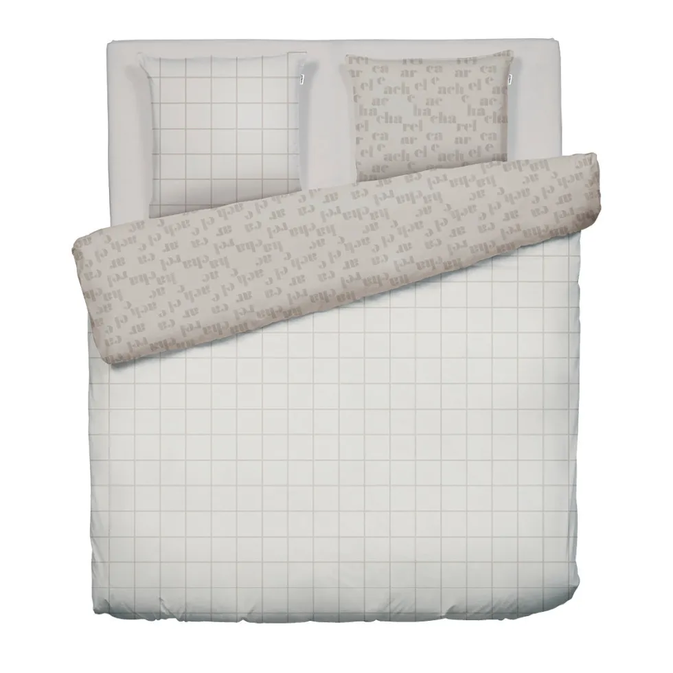 housse_de_couette_flanell_0.webp Housse de couette flanelle + 2 taies - 240 x 220 cm - Taupe*Cacharel Sale