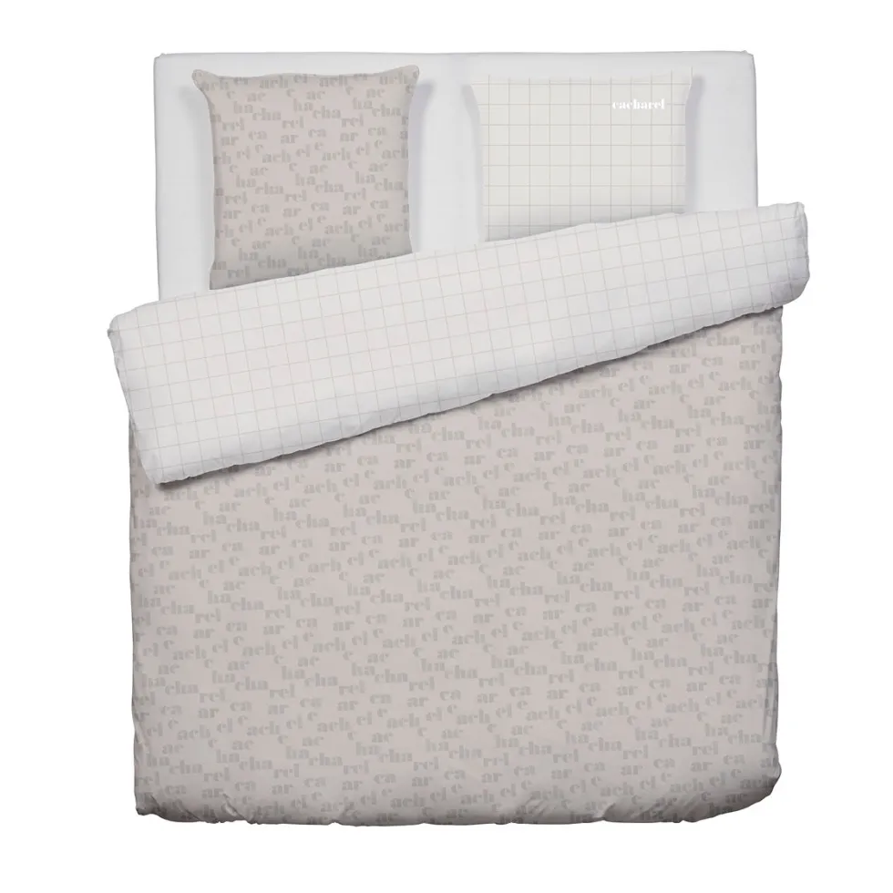 housse_de_couette_flanell_2.webp Housse de couette flanelle + 2 taies - 240 x 220 cm - Taupe*Cacharel Sale