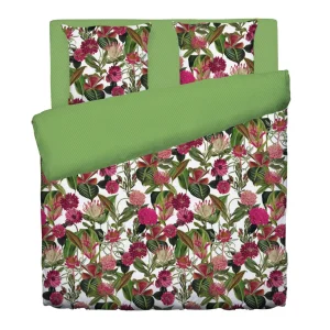 Housse de couette satin de coton - Garden Vert*CXLbyChristianLacroix Discount