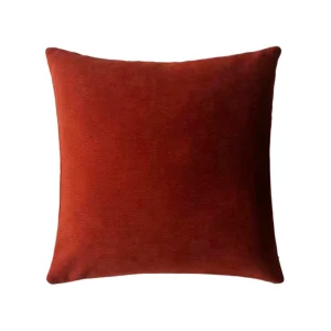 Housse de coussin Yaël Rouge séquoia - 45 x 45 cm*Maison Héritage New