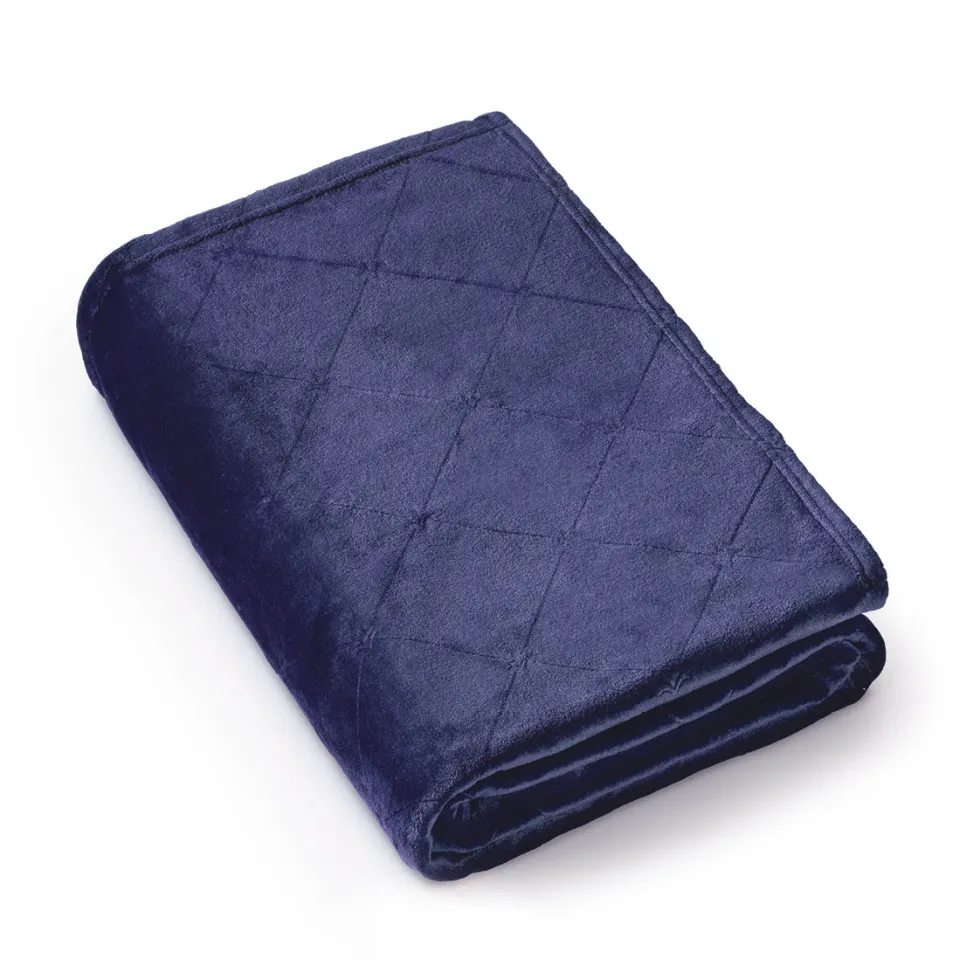 maxi_plaidcouvrelit_dessi_0-2.webp Maxi plaid/couvre-lit dessin : Diamond Bleu foncé - 180 x 220 cm*Maison Héritage New