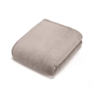Maxi plaid/couvre-lit en polaire : Taupe - 180 x 220 cm*CXLbyChristianLacroix Fashion