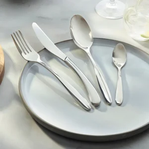 Ménagère de 24 pièces pour 6 personnes en inox brillant*Brandt Best