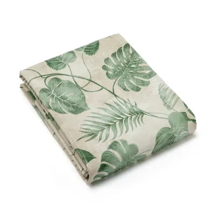 Nappe enduite anti-tache - Esprit botanique Taupe*Cacharel Online