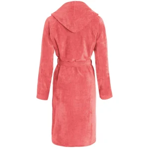 Peignoir avec capuche - Rose hibiscus*Maison Héritage Online