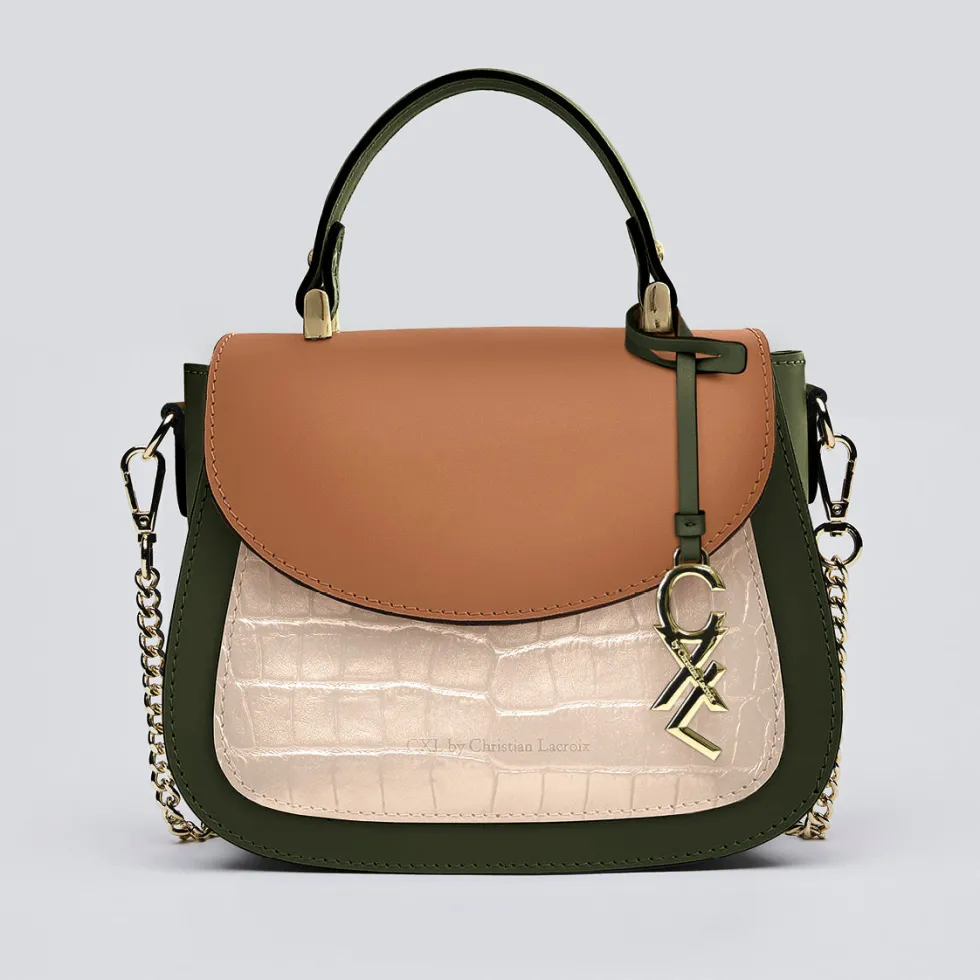 petit_sac__main_haussmann_0-1.webp Petit sac à main Haussmann en cuir croco et rabat cuir lisse*CXLbyChristianLacroix Sale