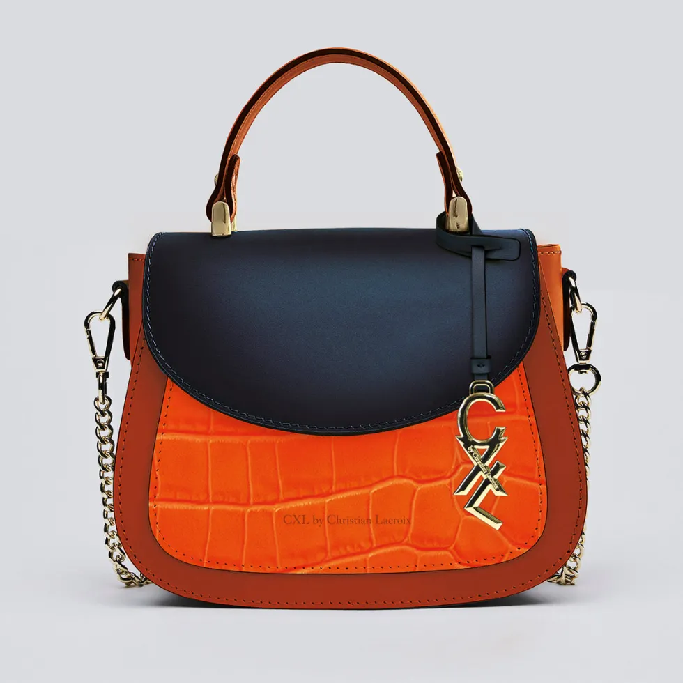 petit_sac__main_haussmann_1-1.webp Petit sac à main Haussmann en cuir croco et rabat cuir lisse*CXLbyChristianLacroix Sale