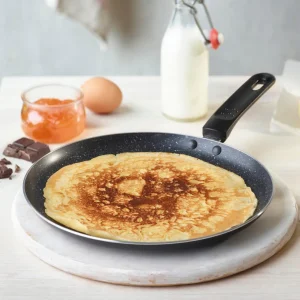 Poêle à crêpes avec revêtement anti-adhésif - Noir*Sauter Clearance
