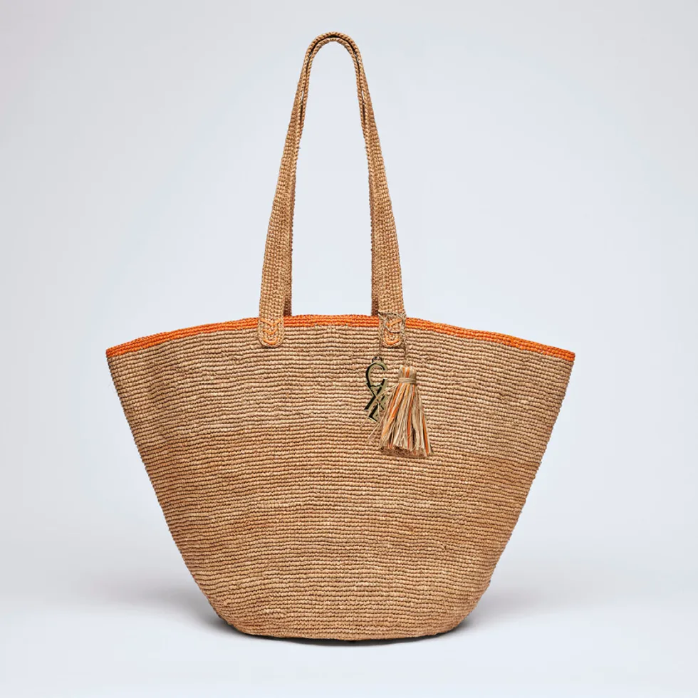 sac__main_hony_en_raphia__0.webp Sac à main Hony en raphia confactionné à la main - thé foncé*CXLbyChristianLacroix Online