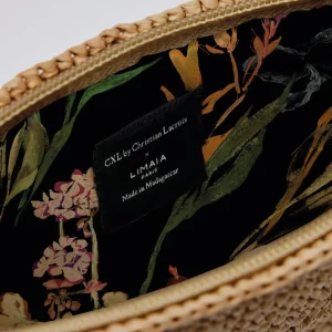 Sac bandoulière Victoire en raphia confectionné à la main - naturel*CXLbyChristianLacroix Outlet