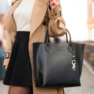 Sac cabas George V en cuir de veau italien avec pochette amovible*CXLbyChristianLacroix New