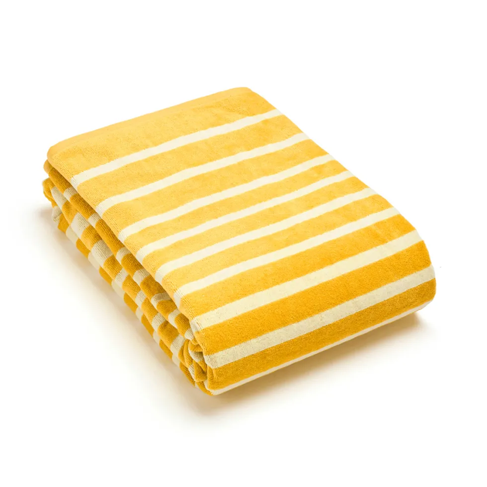 serviette_de_plage_charli_0-1.webp Serviette de plage Charlie Jaune - 90 x 180 cm*Rodier Clearance