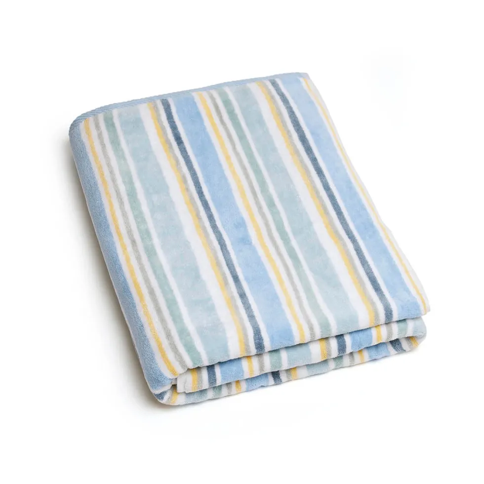 serviette_de_plage_majorq_0.webp Serviette de plage Majorque Multicouleur jaune - 100 x 180 cm*Ines by Ines de la Fressange Outlet