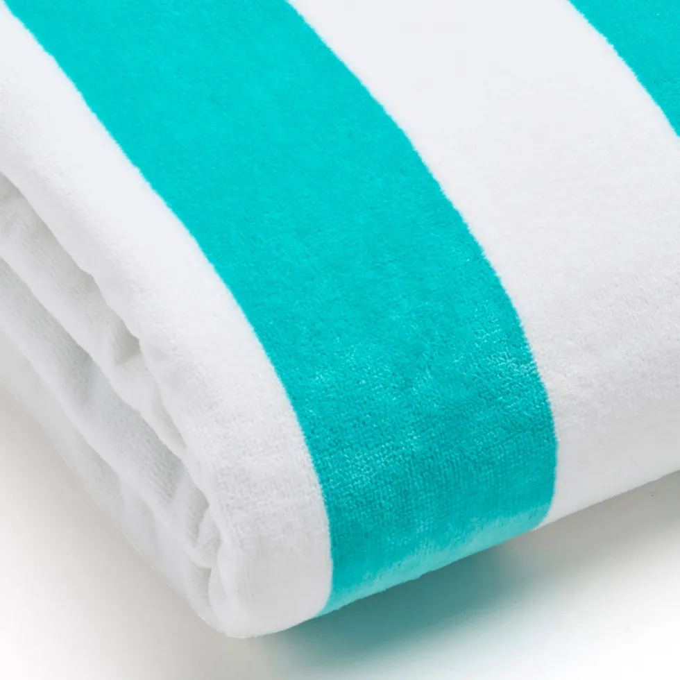 serviette_de_plage_pablo__1-2.webp Serviette de plage Pablo Turquoise - 90 x 180 cm*Chevignon Outlet