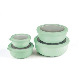 Set de 4 bols à usages multiples avec couvercles hermétiques*Brandt Discount