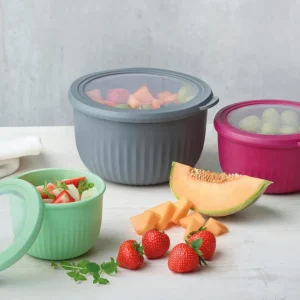 Set de 3 bols à usages multiples avec couvercles hermétiques*Brandt Online